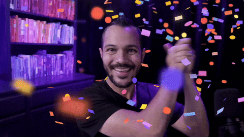 danchezsays giphyupload celebration congratulations confetti GIF