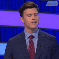 Colin Jost GIF by Jeopardy!