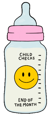 Baby Milk Family Sticker by Creative Courage