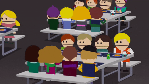 school eating GIF by South Park 