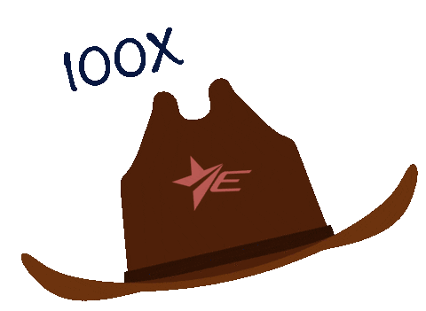 Westernhat Sticker by ekedie