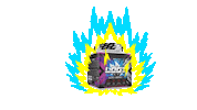 Level Up Ultra Instinct Sticker by Lootdrink.com