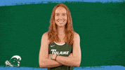 Tennis Tulane GIF by GreenWave