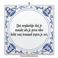Wijsheid Grijns GIF by Tegelspreuken.nl