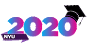 Graduation Grad Sticker by New York University