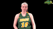 Three Pointer Scales GIF by NDSU Athletics