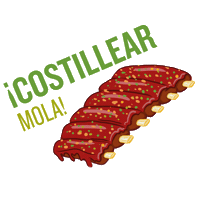 restaurantearzua arzūa arzúa_¡costillear mola! ¡costillear mola! costillear Sticker