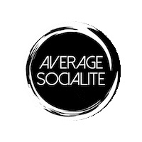 AverageSocialite average socialite averagesocialite Sticker