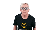 Glasses Minion Sticker by SocialHub