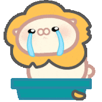 Sad Flower Sticker