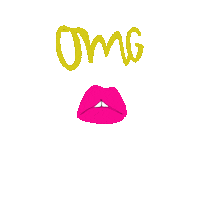 royasoartsy pink women blink girl power Sticker