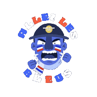 France Football Sticker