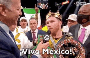 Viva Mexico Crown GIF by SHOWTIME Sports