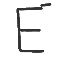 E Sticker