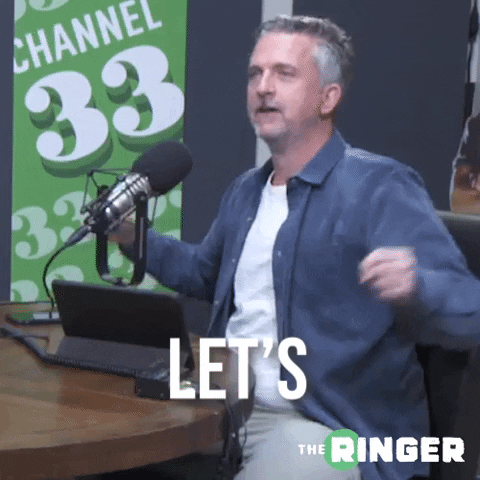 bill simmons Let&#39;s Go GIF by The Ringer