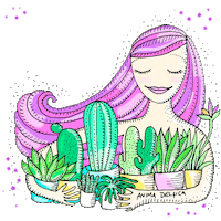 Plants Cactus Sticker