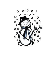 Juliet_frost_art dance dancing snowman танец Sticker