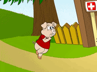 scared laugh GIF by Estudios Animeco
