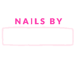 pink nails Sticker by heroine.nyc