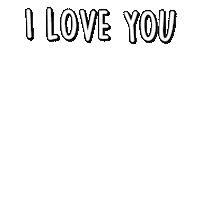 I Love You Hearts Sticker