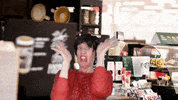 CarlaDelaney coffee actress actor theatre GIF