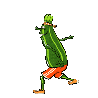 Dance Backflip Sticker by letsgo.gorilla