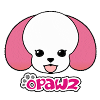Rainbow Poodle Sticker by OPAWZ
