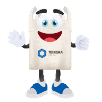 teixeiraindustria teixeirinha teixeiratextil mascoteteixeira Sticker