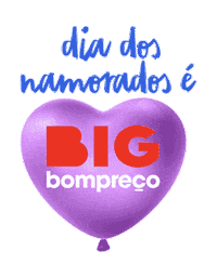Dia Dos Namorados Hipermercado Sticker by BIG Bompreço
