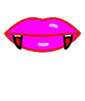 Halloween Biting Sticker by Jaclyn Caris