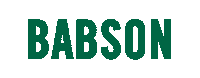 babsoncollege babson babson college Sticker