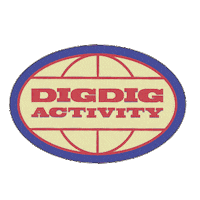 digdig_activity earth dig 러닝 지구 Sticker