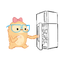 hungry snack STICKER