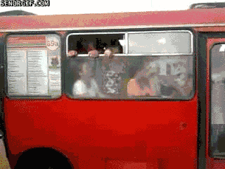 fail public transportation GIF by Cheezburger