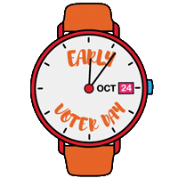 Vote Early Election 2020 Sticker by INTO ACTION