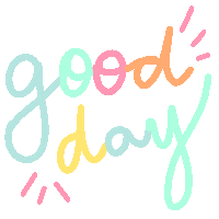 Good Day Quote Sticker
