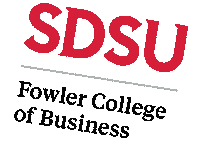 sdsufowler business college university business school Sticker