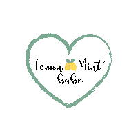 lemonmintsi heart babe lemon mint Sticker