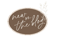 New On The Blog Sticker by Faith Photography