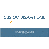 Custom Home Sticker by Wayne Homes