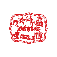 Party Brand Sticker by Cuernos Chuecos Shop