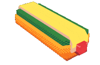 hot dog chile Sticker by Metarupx