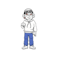 Red Eyes Fist Bump Sticker by Zhot