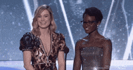 lupita nyongo bie larson GIF by SAG Awards