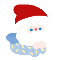 Santa Claus Christmas Sticker by THE RECORDER FACTORY