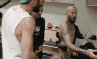 Mixed Martial Arts Hug GIF by UFC