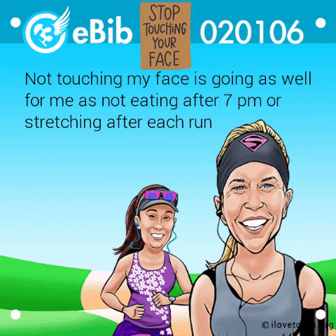 Runner Girl Running Humor GIF by eBibs
