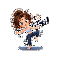 Oops Moment Sticker