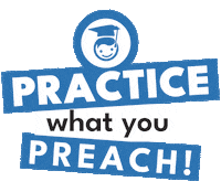 Practice What You Preach Take Action Sticker by studentlifeacademy