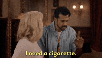 Rose Mciver Smoking GIF by CBS